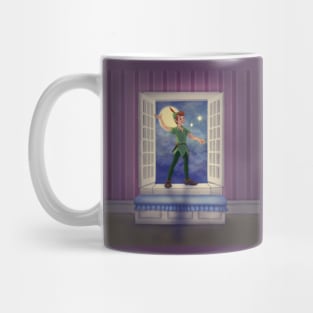 Peter Pan in the Window Mug